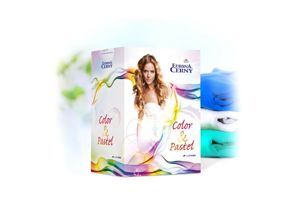 Objevte EURONA COLOR & PASTEL – prací prostředek na barevné a pestré prádlo, který šetrně čistí a zároveň chrání barvy tkanin, aby vaše oblečení zůstalo zářivé a dlouho jako nové . Díky svému vyváženému složení účinně odstraňuje nečistoty, zachovává jas barev a přitom je šetrný k vláknům i k životnímu prostředí .  Proč zvolit COLOR & PASTEL? • Speciálně vyvinutý na barevné a pestré prádlo • Chrání barvy a strukturu tkanin • Zanechává prádlo čisté, svěží a zářivé • Šetrný k vláknům a vhodný pro každodenní praní • Ekologický produkt – šetrný k přírodě  Návod k použití: • Přidejte doporučené množství prostředku do pračky podle dávkovací tabulky • Perte při doporučené teplotě a podle typu tkaniny • Vhodné pro běžné i jemné barevné textilie  Specifikace: • Hmotnost: 935 g • Typ: prací prostředek na barevné a pestré prádlo • Použití: barevné, pastelové a jemné tkaniny • Výrobce: Eurona by Cerny • Ekologický produkt – šetrný k přírodě    S COLOR & PASTEL bude vaše barevné prádlo zářivé, čisté a dlouho jako nové. Pořiďte si tento prací prostředek ještě dnes a chraňte barvy svého oblečení!