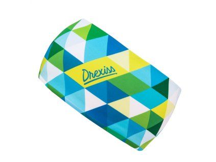 Drexiss funkční čelenka TRIANGL - GREEN DĚTSKÁ jaro/léto