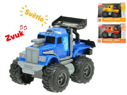 Auto monster 17 cm 1:16 na setrvačník na baterie