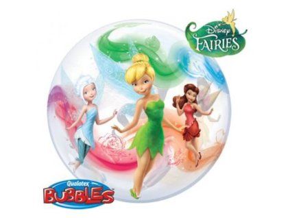 Fóliový balónek kulatý 56 cm Disney víly