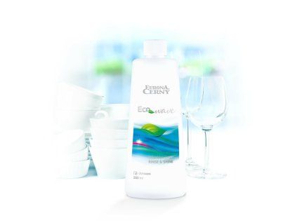 EURONA ECO WAVE - Oplachovací a lešticí prostředek do myčky nádobí 500ml