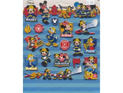 Mickey Mouse pěnové samolepky 22ks