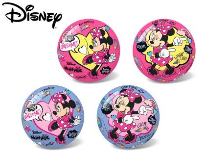 Míč Disney Minnie  růžový 23 cm