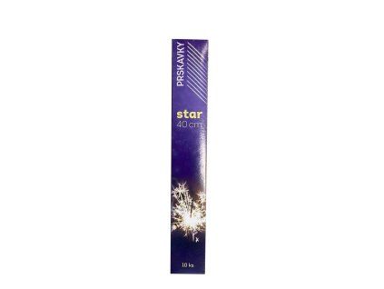 Prskavky STAR - 40 cm - 1ks