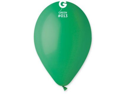 Kulaté latexové balónky 30cm Tmavě zelená 100ks #013