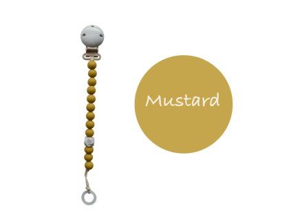 B.box KLIP NA DUDLÍK COLORS - MUSTARD