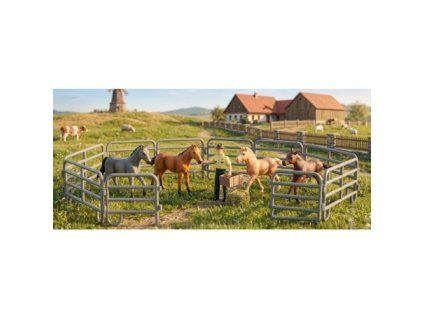 Zoolandia Farmář s hříbaty a doplňky