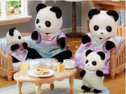Sylvanian Families - Rodina pand