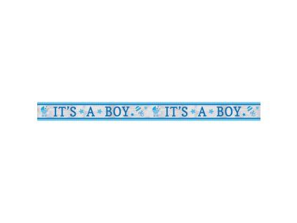Girlanda Banner Baby Shower "It's a Boy", 12,7 cm x 7,6m