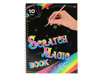 Vyškrabávání - magický sešit