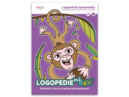 Logopedické vymalovánky - Logopedie mě baví - motorická cvičení