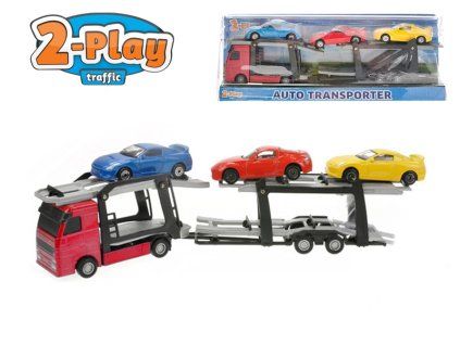 2 play traffic prepravnik aut kov 26cm 1 60 3auta v krabicce