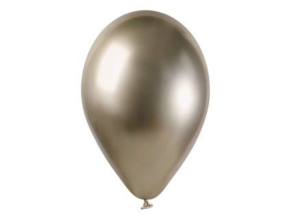 Chromové latexové balónky 33cm Shiny Prosecco 50ks #085