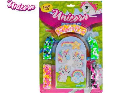 Unicorn Zažehlovací korálky 2000ks s předlohami