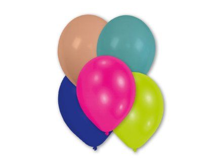 Pytel 25ks kulatý latexový balónek 27,5cm - Fashion mix