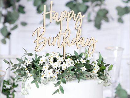 Zápich do dortu  Happy Birthday