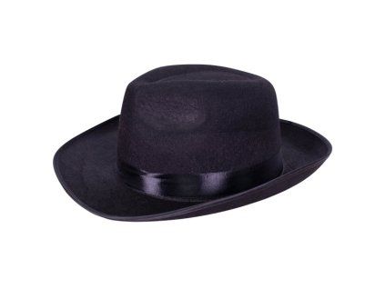 Klobouk  "AL CAPONE"  černý