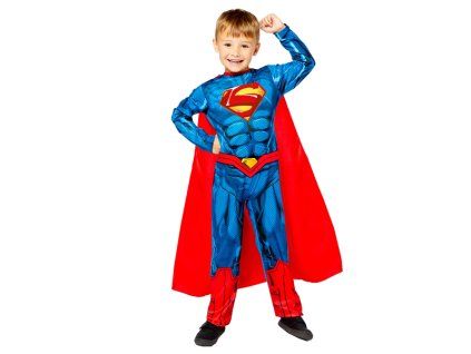 Dětský kostým Superman (6-8 let)