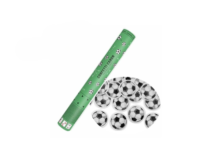 Vystřelovací konfety Fotbal 60cm
