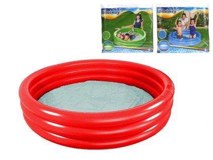 bazen nafukovaci 122x25cm 3komory 3barvy 140l 24m v sacku
