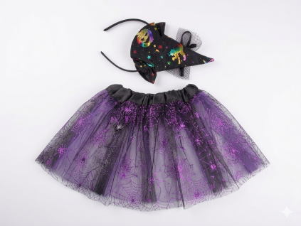 Set karneval - Čarodějnice pavouček