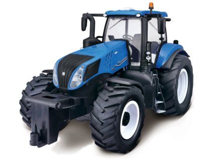 Maisto Tech RC, New Holland tractor, 2,4 Ghz na dálkové ovládání - modrý