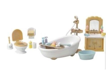 Sylvanian Families - Set - venkovská koupelna #5286