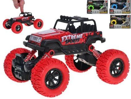Auto 4x4 Off-Road 16,5 cm kov zpětný chod,