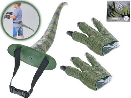 Dinosauří ocas a drápy 45cm v krabičce