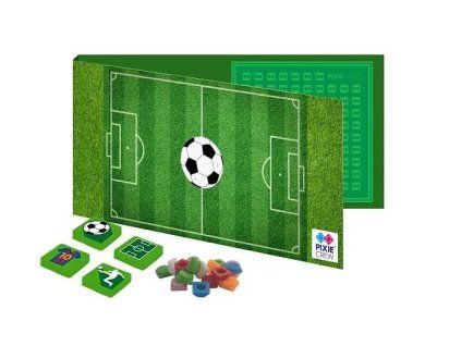 PIXIE CREW pohlednice a přání s dárkem uvnitř - Fotbal