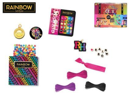 Kreativní sada pro výrobu šperků Rainbow High v praktické krabičce
