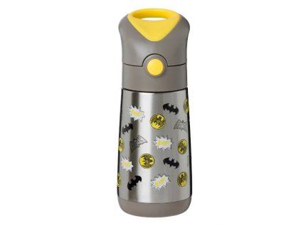 B.box TERMOSKA NA PITÍ S BRČKEM 350 ML - Batman