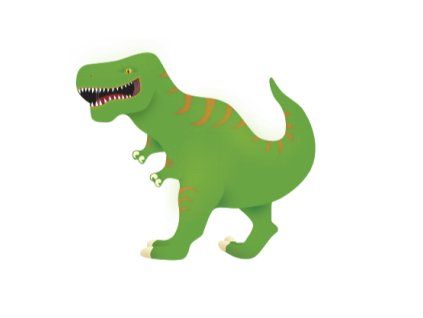 Fóliový balónek 68 × 79 cm T-rex