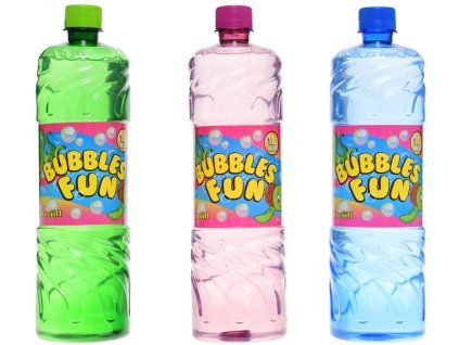 Bublifuková náplň 1l  - 3 barvy