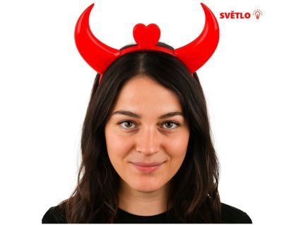 Rohy čertovské svítící