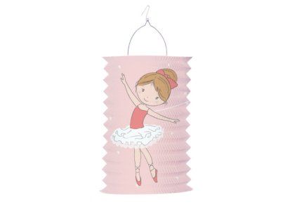 Závěsný lampion Malá baletka - 28 cm