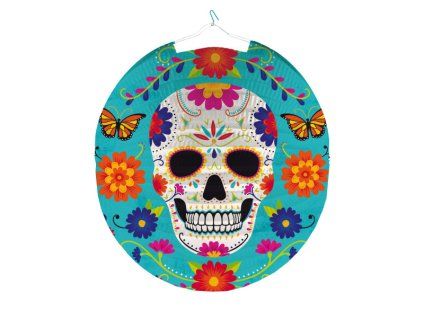 Lampion Day of the dead 25 cm