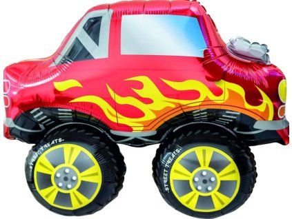 Fóliový balónek Truck/Nákladní auto 76 x 72 cm