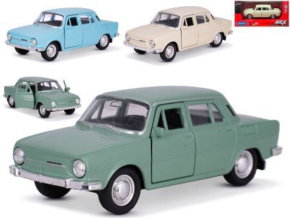 WELLY Škoda 100 12cm v krabičce - 3 barvy