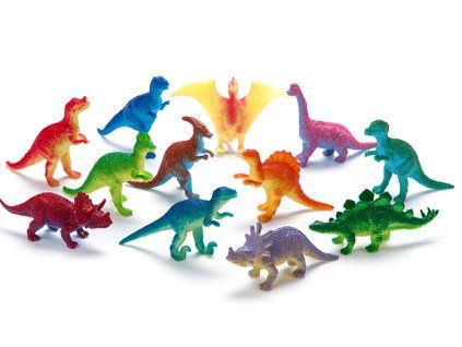 FAUNICA - Zvířátka figurky v tubě - Dinosauři