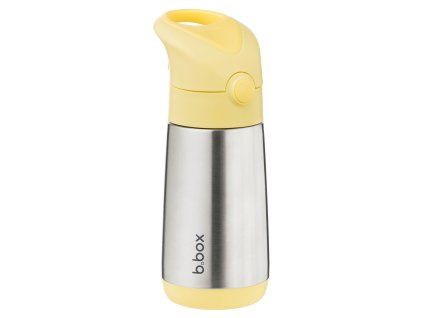 B.box Termoska na pití s brčkem 350 ml - lemon twist