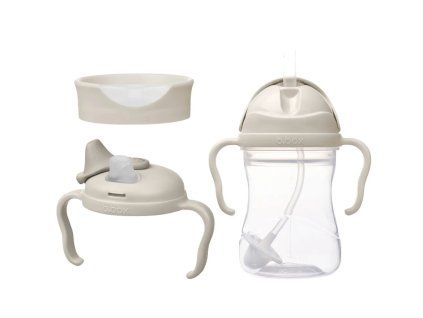 B.box Univerzální sada na pití 3v1, 240 ml - béžová