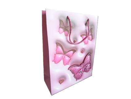 Dárková taška Motýl M (25,5×10×31,5 cm)