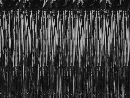 Párty závěs černý 100×200 cm