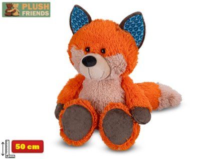 Liška plyšová 50cm Plush Friends, 0m+