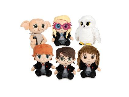 Harry Potter - Plyšové postavy sedící 16 cm - 6 druhů, 0m +