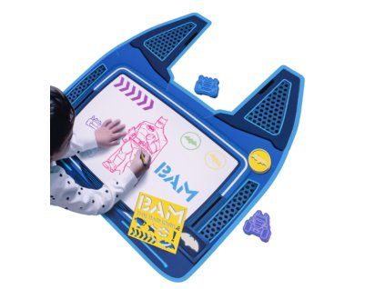 Batwheels sada vodních razítek s perem a podložkou