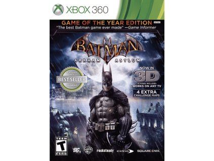 Batman: Arkham Asylum – Game of the Year Edition (Xbox 360)