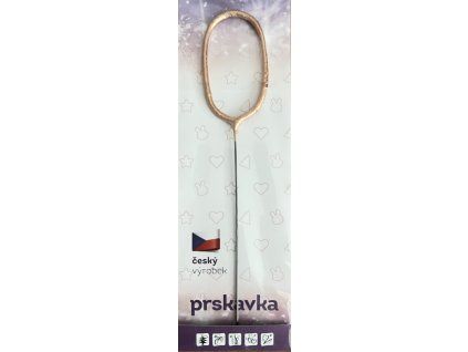 Prskavka Číslo 0, Rosegold, zlato-růžová
