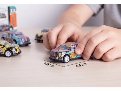 Auto 6,5cm na zpětný chod